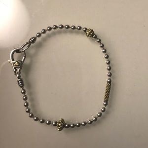 LAGOS Caviar Icon Two Tone Bracelet